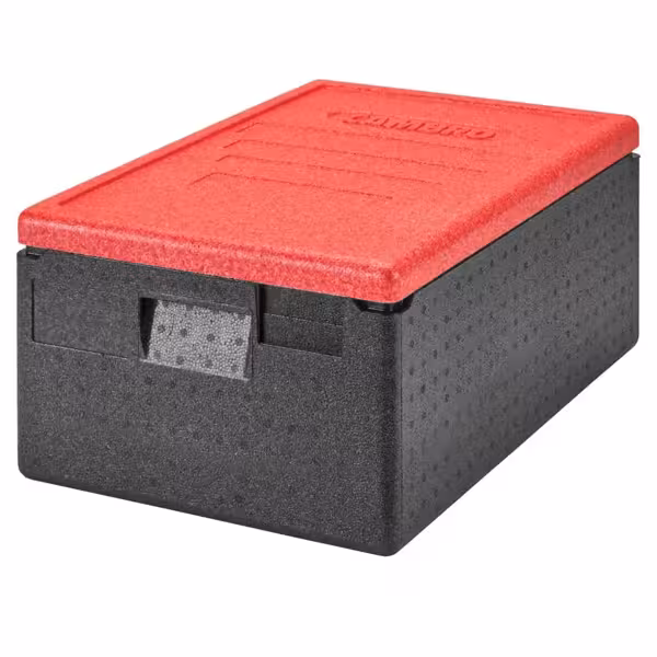 CAMBRO | CAM GOBOX® - Toploader - GN 1/1 - Zwart - Rood deksel