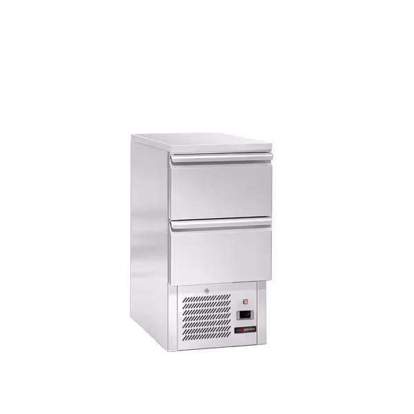 Mostrador refrigerado ECO - 450x700mm - 2 cajones - GN 1/1 - refrigeración estática - 102l