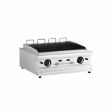 Commercial Gas Chargrill - 10.4kW - Countertop - 730mm Deep - 4 Grill Grids - Cast-Iron Cooking Grids
