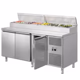 Voorbereidingstafel ECO - 2020mm - 3 deuren - voor 10x GN 1/3