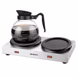 Warmhoudplaat - 120 W - voor 2 koffie- of theepotten elk Ø174mm