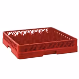 Glass Rack - 500x500mm - 49 compartments - Red - compatible with ARU49N