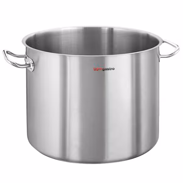 Soeppan - RVS - 22,1 liter - Ø 320mm - Hoogte: 275mm - met inductiebodem / sandwichbodem