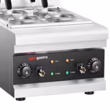 Commercial Electric Pasta Cooker - Single Tank - Countertop - 3kW - with 4 Baskets