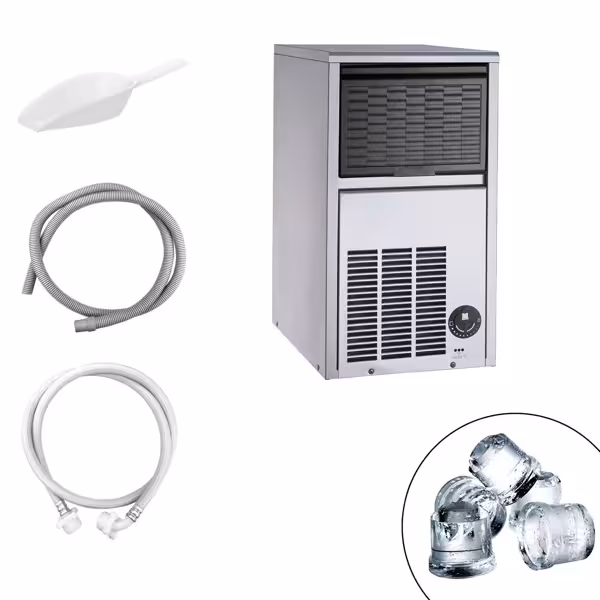 Commercial Ice Cube Maker - Cone - 20 kg/ 24 h	