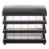 Warmhaltevitrine - 995mm - 1,02 kW - mit 3 Ablagen - separat steuerbar