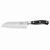 VICTORINOX | Grand Maître Vegetable Knife 80 mm – Straight Edge - Black Handle - Stainless Steel Blade