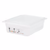 (6 Stück) CAMBRO | SafeTrak - Polypropylen-Behälter GN 1/2 - Milchig - Höhe: 100mm