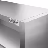 Pensile a giorno in acciaio inox ECO - 1000x400mm - a giorno (senza ante) - 650mm di altezza
