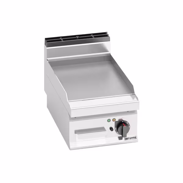 Elektrische bakplaat - 4,8kW - Glad - Bakoppervlak: 400x714mm