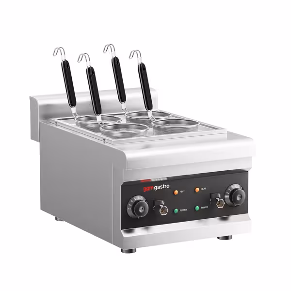 Elektrische pastakoker - 3,0kW - incl. 4 manden - tafelmodel