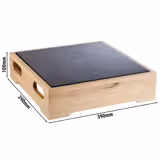 Piastra a induzione - VALO - 385x385mm - 2,0 kW - 1 zone a induzione - da banco - composto da Piastra a induzione 2,0kW & telaio in legno