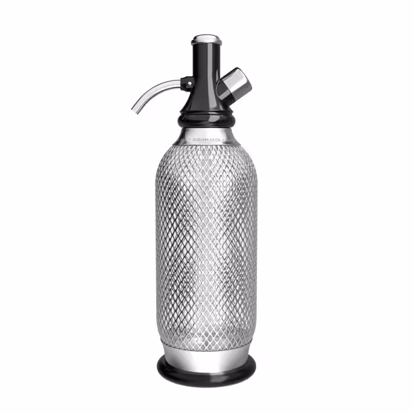 iSi | Sodamaker Classic Soda Siphon – 1 Litre – Stainless Steel
