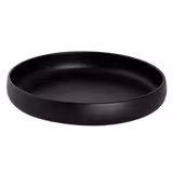 (6 pz) UNIVERSE - Piatto fondo - Maastricht - Porcellana - Ø210mm - Nero