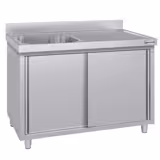 Spülschrank ECO - 1400x700mm - mit 1 Becken links