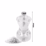 (12 pieces) PEUGEOT| Bistro Salt Mill – 10 cm - Hardened Steel - Ø4 mm Salt - No Sea Salt