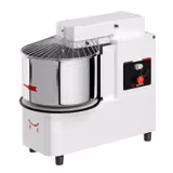 Spirálový hnětač těsta - 42 l / 38 kg - 1 rychlost - odnímatelná mísa a výklopná hlava - časovač - 400 V