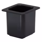 CAMBRO | ColdFest® - GN houder 1/6 - Zwart - Hoogte 150mm - ABS kunststof