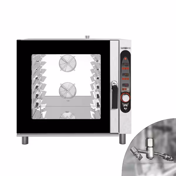 Forno a Vapor combinado - Digital  - 6x GN 2/1 - incl. auto-limpeza