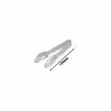 (12 bucăți) CAMBRO | Lugano® clește cu margine curbată - 150 mm - transparent