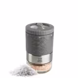 (6 Stück) PEUGEOT | MAESTRO - Salzbar - u'Select - Holz - Graphit - Höhe: 110mm - mit austauschbarem Salzglas