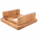 Kookpanhouder - hout - Ø 100mm - 180x180x61mm - voor 1 pan - passend voor SMTK100O