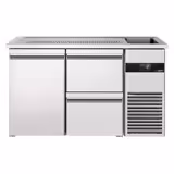 Direct Draw Beer Dispenser / Kegerator PREMIUM - 1550x700mm - 1 Solid Door & 2 Drawers