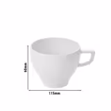 (6 kusů) WMF | SYNERGY - Šálek - Barista - 0,25 L