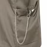 KARLOWSKY | Ladies' Tunic Essential – Sage - Size 52 - Short Sleeve - V-Neck - 95°C Washable