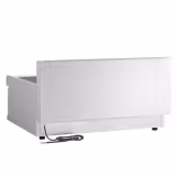 Bain marie – elektromos - 600 mm - 1,2 kW - 1x GN 1/1 és 3x GN 1/9 - leeresztőcsappal