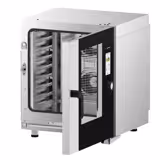 Elettrico - Forno combinato a vapore - Touch screen - 7" display TFT touch - 7x GN 1/1 - incl. Sistema di lavaggio & Sonda al cuore