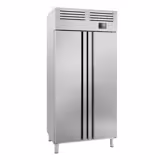 Upright Freezer Stainless steel PREMIUM PLUS - GN 1/1 - 745L - with 2 doors