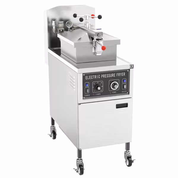 Drukfriteuse - 24 liter - 12 kW - mechanische bediening