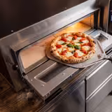 Elektrische pizzaoven - 990x1270x380mm - 1 kamer - 1x6 pizza’s Ø35cm - tot 400°C - Digitaal - Stapelbaar