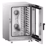 Elettrico - Forno combinato a vapore - Touch screen - pannello touch screen - 11x GN 1/1 - incl. Sistema di lavaggio & Sonda al cuore