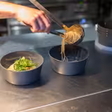 (12 pcs) Bowl - Plastic - 1.3L - round - Ø 182mm - Grey