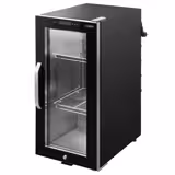 Armadio Frollatura Carne Dry Aging - 395mm - con 1 porta in vetro - Nero
