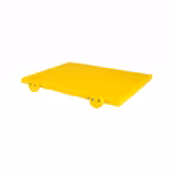 Chopping Board - 250x400mm - Thickness: 20mm - HACCP-Compliant - HDPE - Yellow