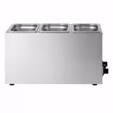 Bagnomaria elettrico da banco - 1,20 kW - GN 1/1 H200mm - con rubinetto di scarico