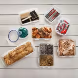 (6 pieces) LocknLock | Classic Multipurpose Container – 5.5 liters – with draining rack – transparent