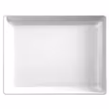 (6 pièces) Plateau GN 1/2 – FLOAT – Mélamine – Hauteur : 30 mm – Blanc
