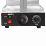 Gofrera - Individual - Manuel - 1,3 kW - Forma: Redonda - Rotación de 180 °