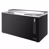 Pozzetto refrigerato per bottiglie  - 417 litri - Nero