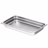 (6 pieces) - Stainless steel GN container 1/1 - perforated - height 65 mm