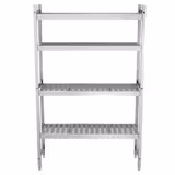 Étagère de base en aluminium - 1066 x 1685 mm - Capacité de charge : 450 kg