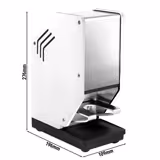 Pressino automatico / Tamper automatico per espresso Ø58mm - Pressione 25kg - Bianco
