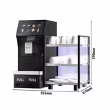 Kaffeevollautomat - 16 Programme - 10 Zoll Touchscreen - inkl. Tassenwärmer