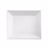(6 stuks) Dienblad - PURE - Melamine - 37x37cm - hoogte: 30mm - Wit