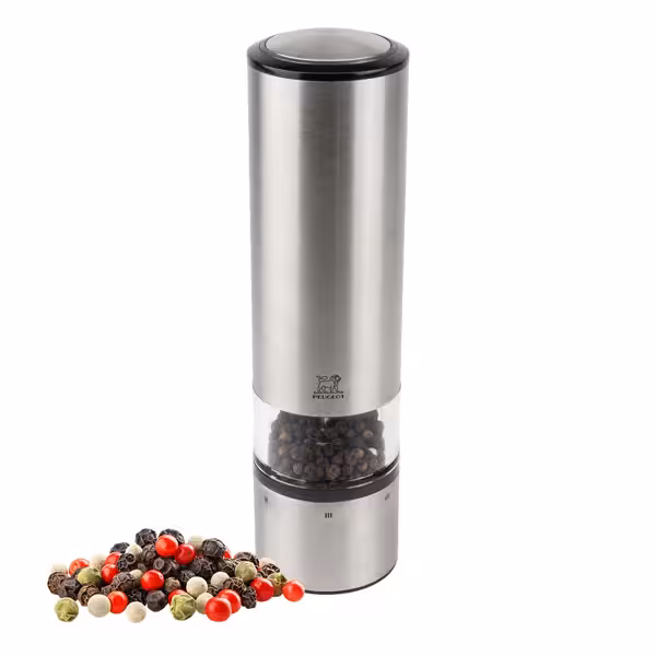 PEUGEOT | ELIS SENSE - Electric Pepper Mill - Aluminum - Height: 200mm
