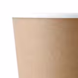 (500 Stück) Coffee to go Pappbecher - doppelwandig - 300ml - Ø 90mm - Braun - innen Weiß
